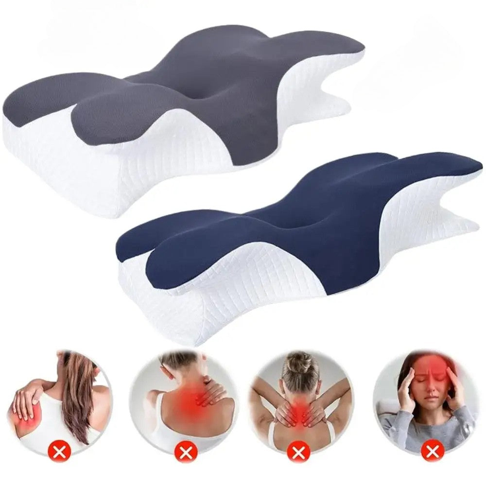 Ergonomisk nackkudde i memory foam