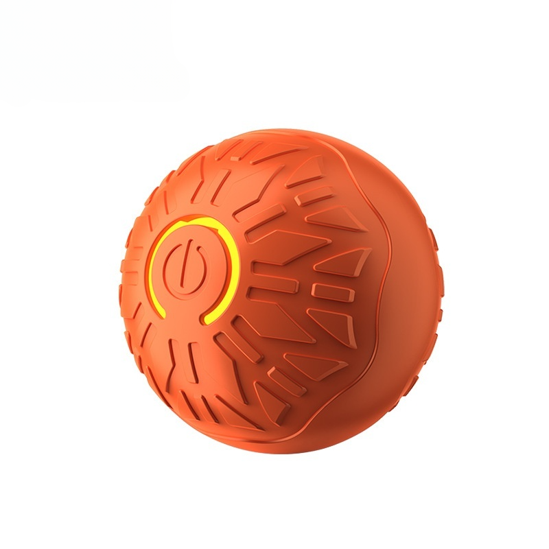 Automatisk interaktiv hoppande boll orange