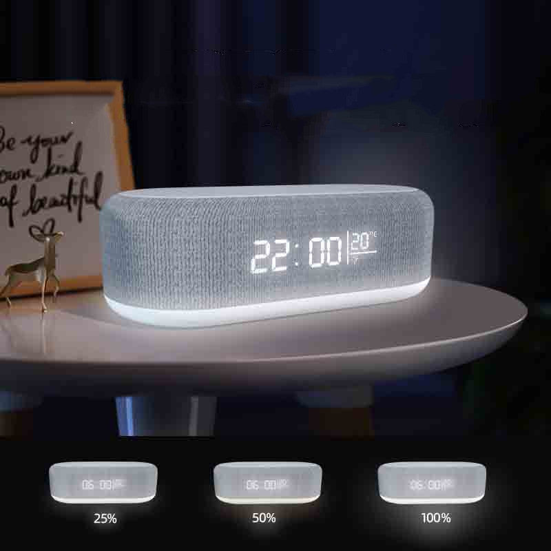 Väckarklocka med LED-nattlampa